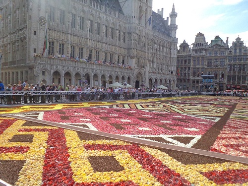 FOTO: Covorul de flori de la Bruxelles (c) eMM.ro